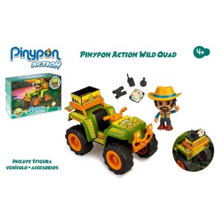 Pinypon Action Wild Coche Quad