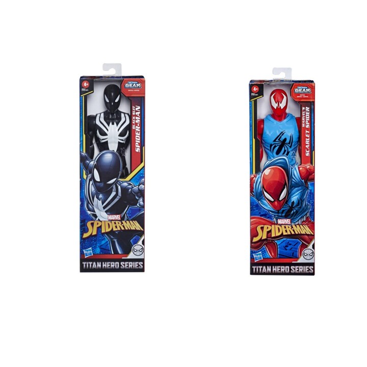 Titan Spider-Man Black Suit Hero