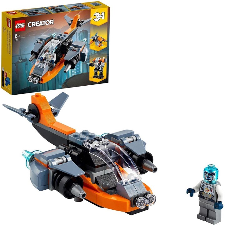 Lego Creator Cyber Drone 3 En 1
