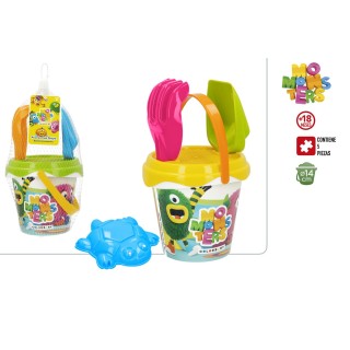 Cubo De Playa Momonsters