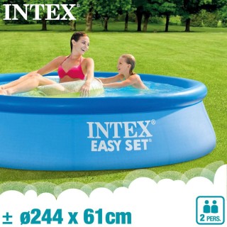 Piscina Color Baby Easy D244x61cm Set Bomba