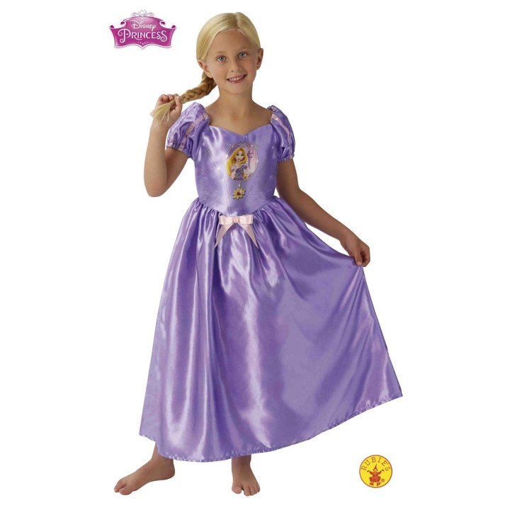 Disfraz Infantil Rapunzel Cuento De Hadas Talla (3/4 Años)