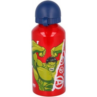 Botella Aluminio Avengers Marvel 400Ml