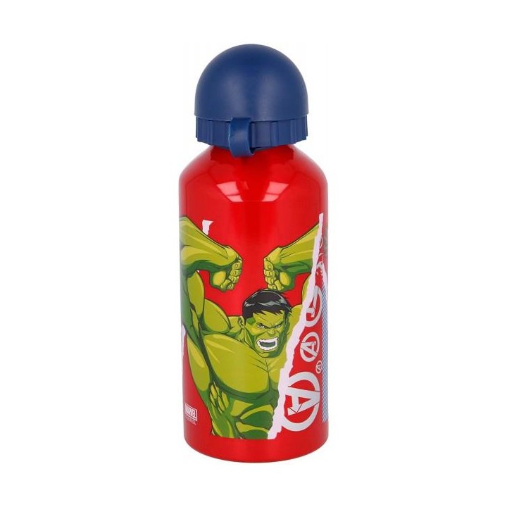 Botella Aluminio Avengers Marvel 400Ml
