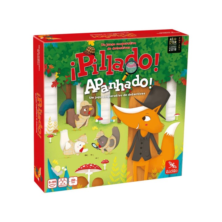 Pillado Juego De Mesa Ludilo
