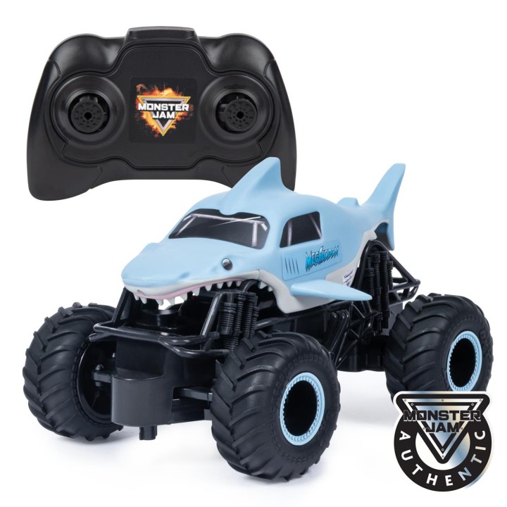 Coche Rc Monster Jam Megalodon A Escala 1:24