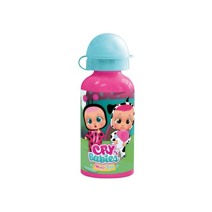 Botella Aluminio Bebe Llorones 400Ml