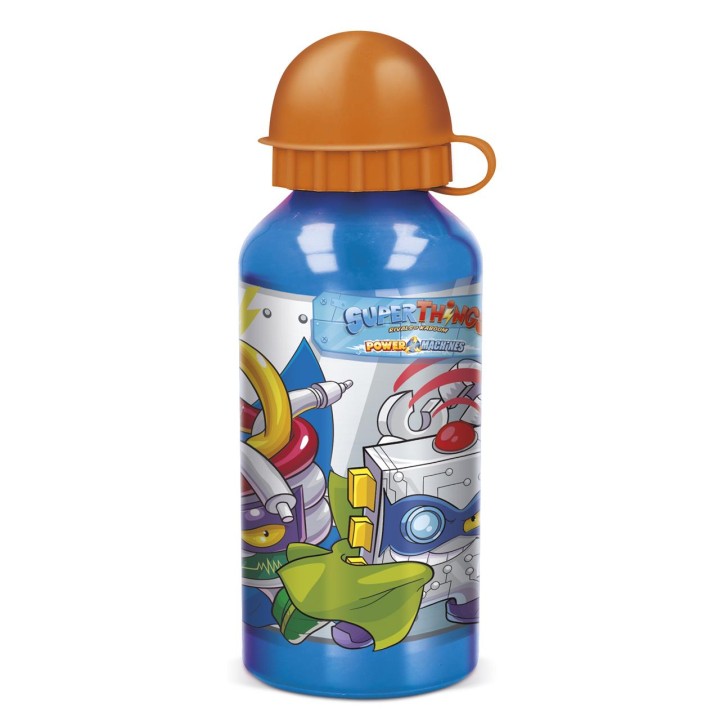 Botella Aluminio Super Zings 400Ml