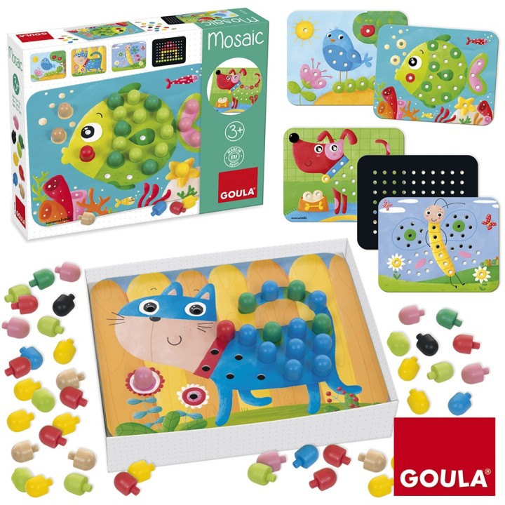 Juego Goula Didactico Mosaico