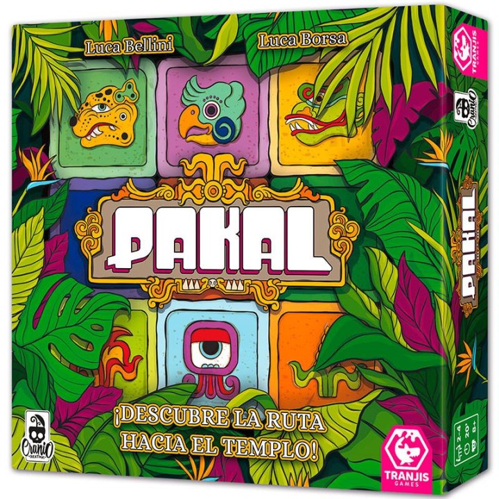Pakal Juego De Mesa Con Rompecabezas
