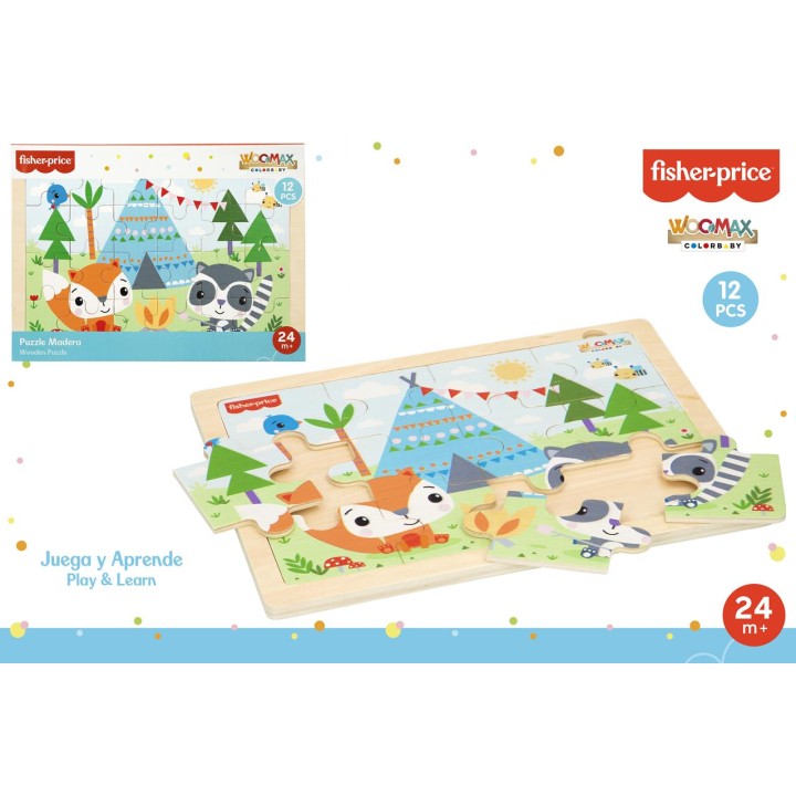 Puzzle Madera Animales 