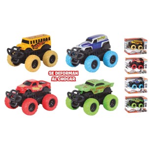 Coches Monster Truck Con Luces Y Sonidos, Se