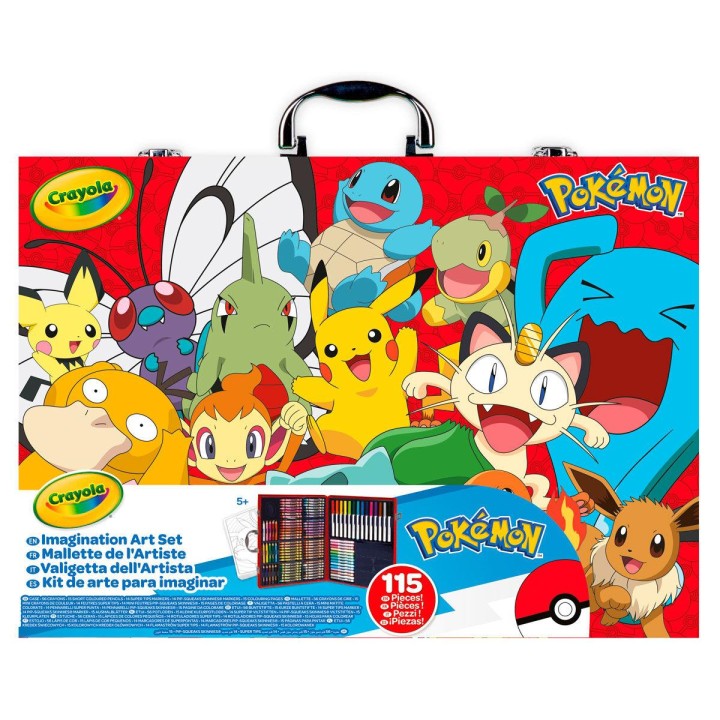 Maletin Artista Pokemon Crayola