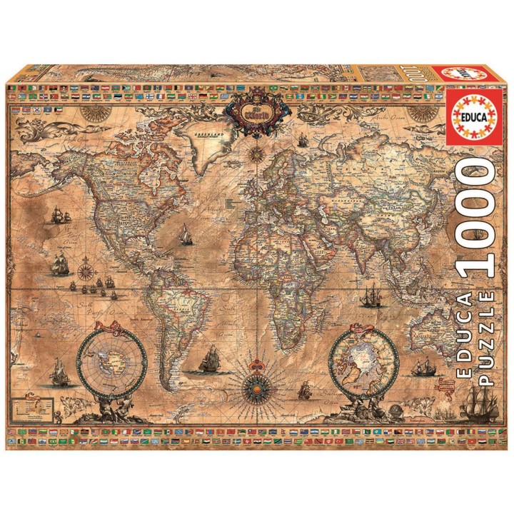 Puzzle 1000 Piezas Mapamund