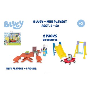 Bluey Mini Play Set Varios Modelos