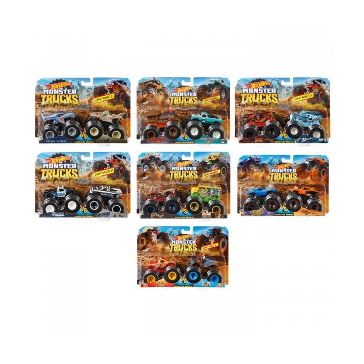 Pack Doble Monster Trucks Hot Wheels