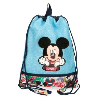 Bolsa De Merienda Mickey Be Cool 27X34