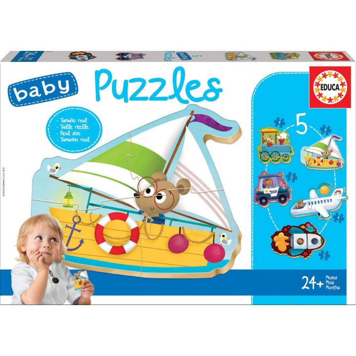 Puzzle Vehículos 2
