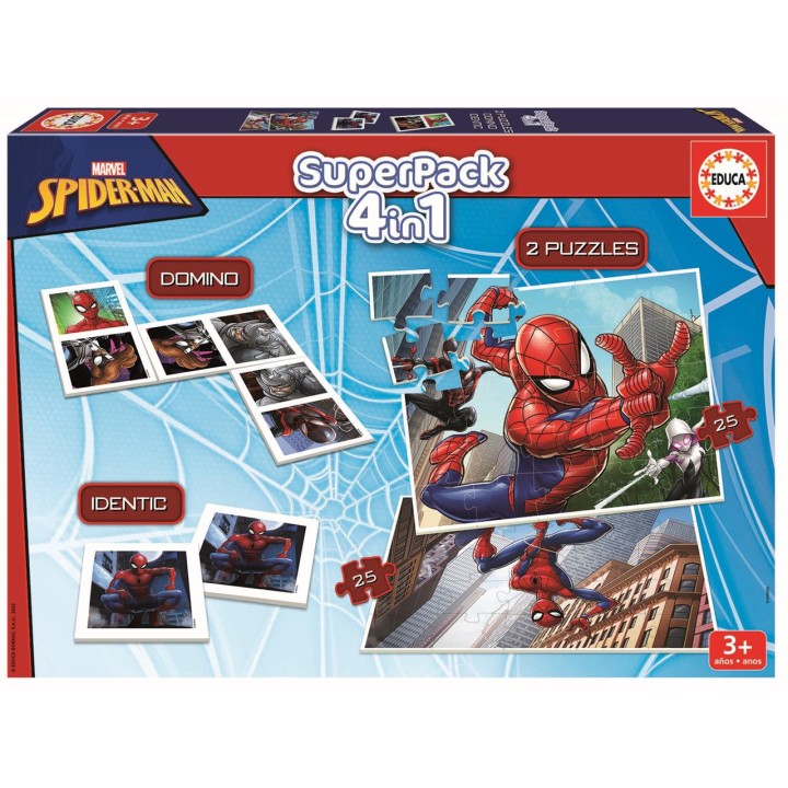 Educa Superpack Spiderman