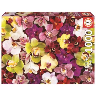 Puzzle 1000 Collage De Orquídeas
