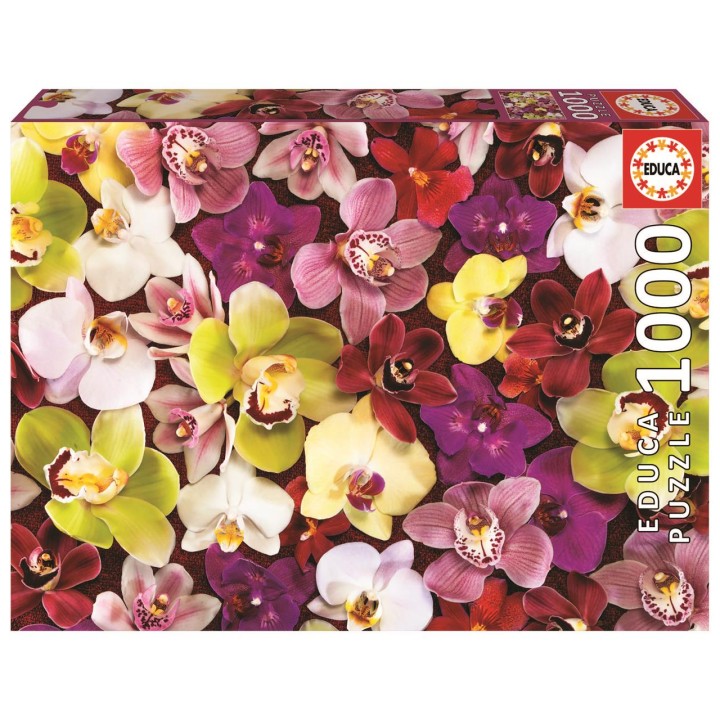 Puzzle 1000 Collage De Orquídeas