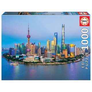 Puzzle 1000 Shangai Al Atardecer