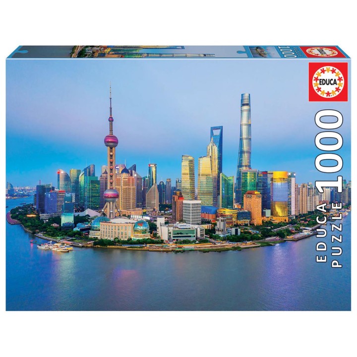 Puzzle 1000 Shangai Al Atardecer