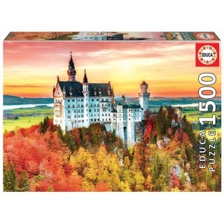 Puzzle 1500 Otoño En Neuschwanstein