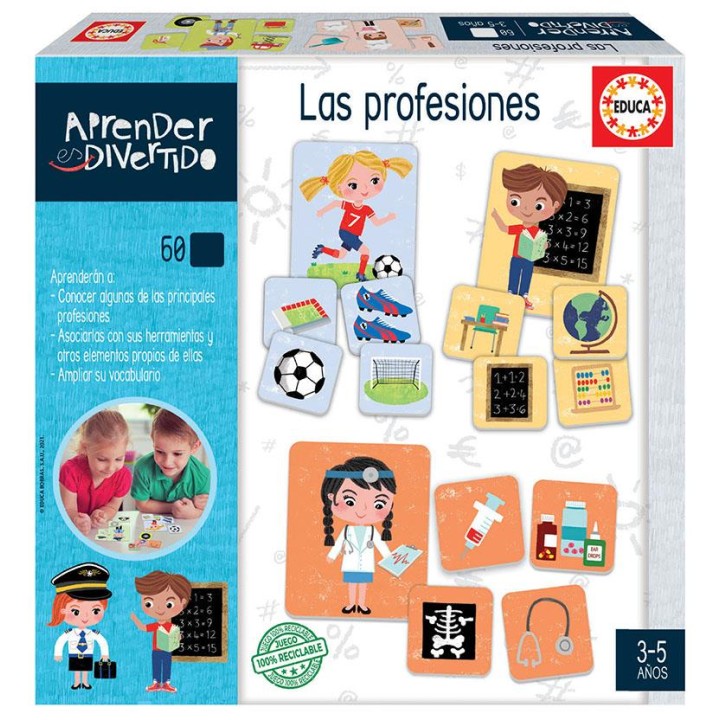 Juego Aprender Es Divertido Profesiones