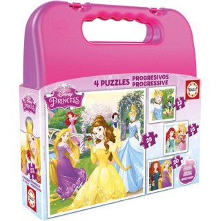 Puzzle Progresivo Princesas Disney