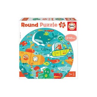 Puzzle 28 Bajo El Mar "Round Puzzle"