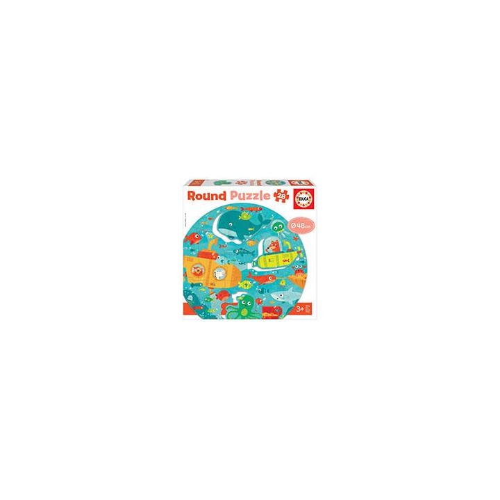 Puzzle 28 Bajo El Mar "Round Puzzle"