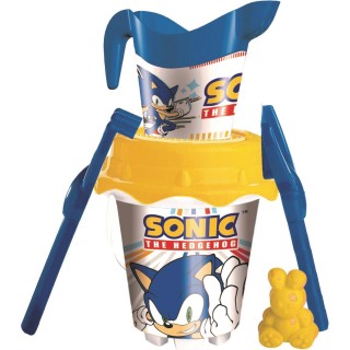 Cubo Playa Castillo 18 Cm Sonic 