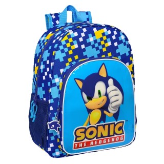 Mochila De 33Cm Adapt.Carro Sonic 