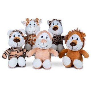 Peluche Animales Selva 5 Modelos Surtidos 20Cm