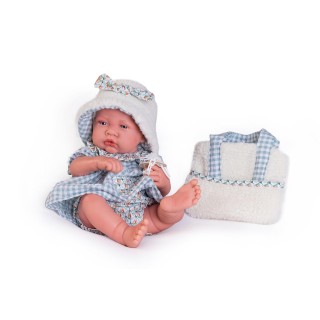 Muñeca Recién Nacida 42 Cm Con Bolsito De