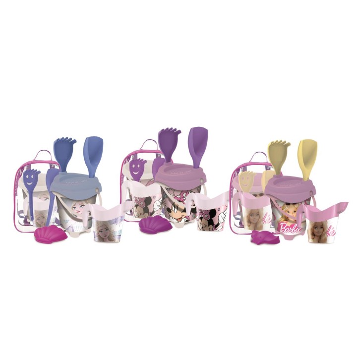 Mochila Cubo Playa Castillo Minnie