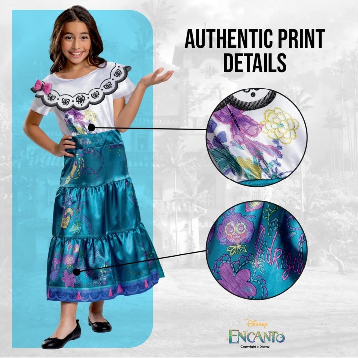 Disfraz Disney Encanto Mirabel Deluxe T. 5-6 Años