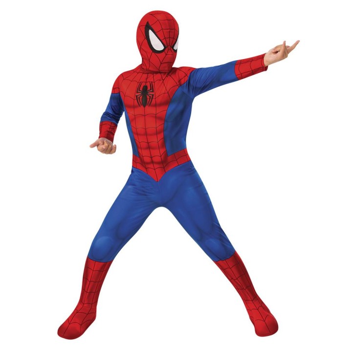 Disfraz Infantil Spiderman Classic Talla M (5/7 Años)