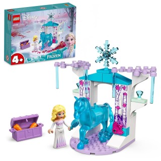 Lego Elsa Y El Establo De Hielo Del Nokk