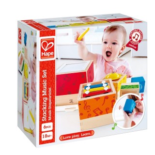 Juego De Bloques E Instrumentos Musicales 13,9X12,4X12,5Cm