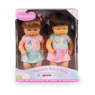Muñeco Nenuco Ani Y Ona Nuevo Look 35 Cm ¡Las Hermanas Más D