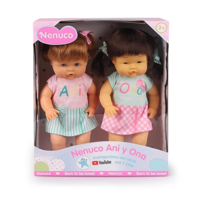Muñeco Nenuco Ani Y Ona Nuevo Look 35 Cm ¡Las Hermanas Más D