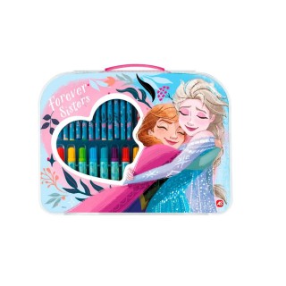 Maletín De Actividades Artísitcas Frozen Con 12 Crayones, 12