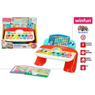 Piano Bebe Con Luz,Sonidos Y Melodias (Winfun)