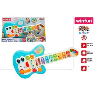Guitarra Bebe Con Luz,Sonidos Y Melodias (Winfun)
