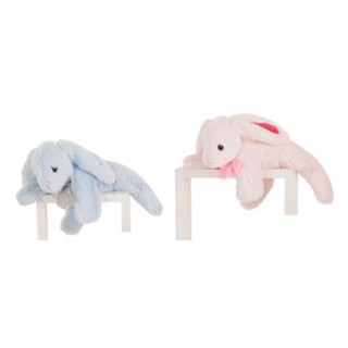 Peluche Conejo Suave Acostado 30 Cm 3 Colores Sdos. - Modelo