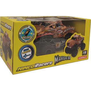 Coche R/C Marder Monster Truck 1:16, Emisora 2.4Ghz ¡Con Car