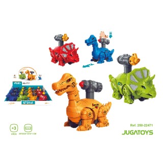 Dinosaurio Friccion Pulsante, Mod. Sdos 9'6X13'3x5'4cm (Exp.