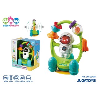 Juego Actividades Infantiles Astronauta Con Ventosa, Luces Y